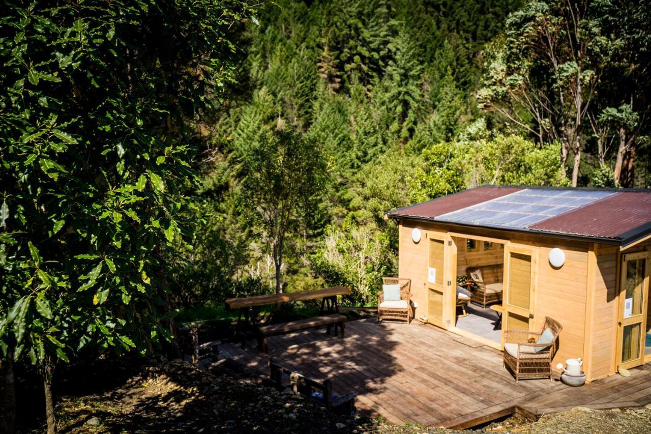 Maitai Whare Iti - Adventure Cabins & House نيلسون المظهر الخارجي الصورة