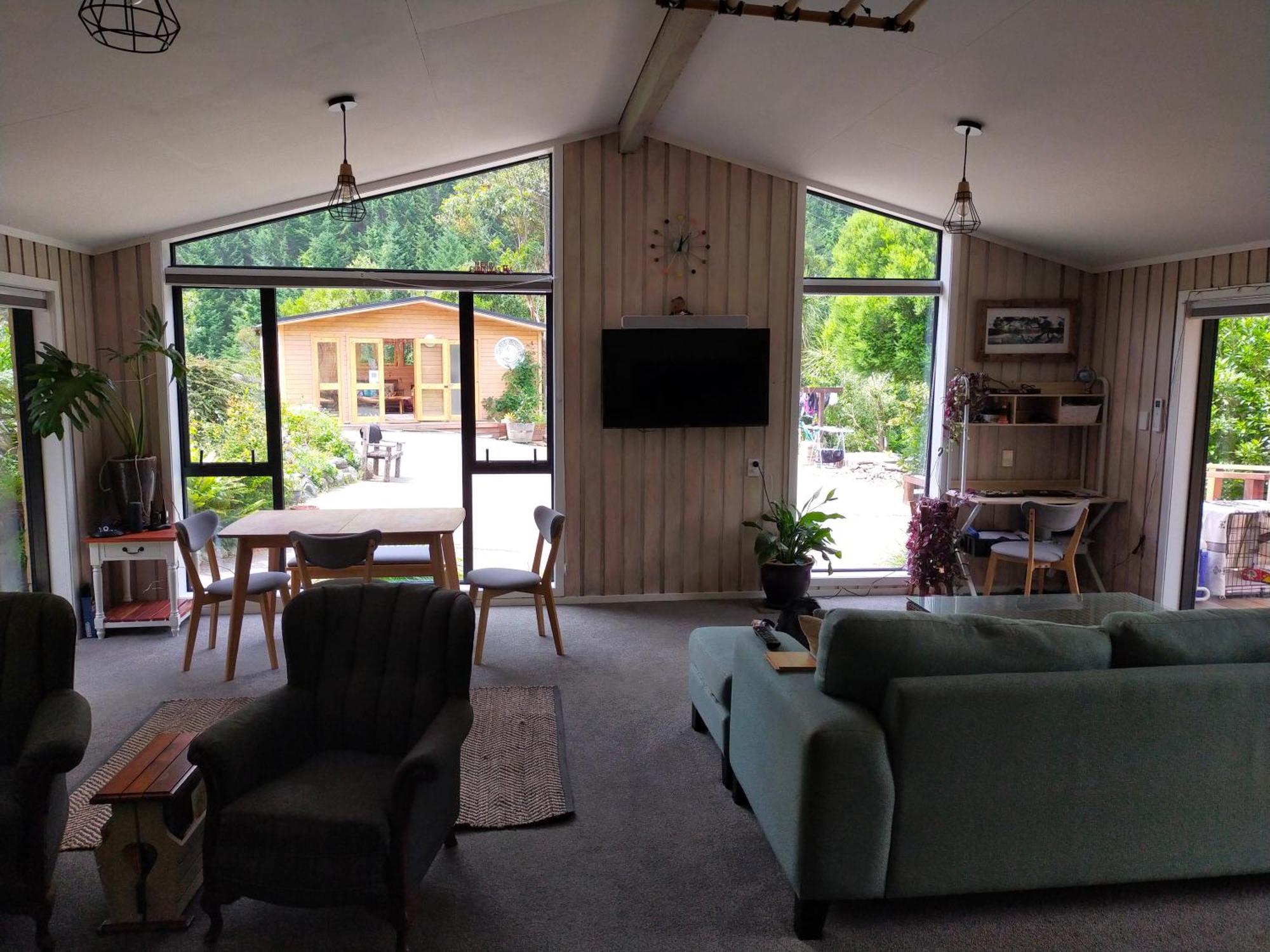 Maitai Whare Iti - Adventure Cabins & House نيلسون المظهر الخارجي الصورة